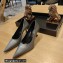 Balenciaga Knife Heel 8cm Pumps Calfskin Gun Color 2023