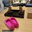 Balenciaga Anatomic Ballerinas in shiny soft sheepskin Fuchsia 2023
