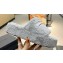 Balenciaga shearling Furry platform slides Sandals Gray 2023