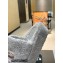 Balenciaga shearling Furry platform slides Sandals Gray 2023