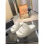 Balenciaga shearling Furry platform slides Sandals White 2023