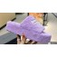 Balenciaga shearling Furry platform slides Sandals Lilac 2023