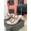 Balenciaga Heel 6cm Mallorca Buckled Leather Sandals Light Pink 2023