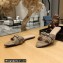 Balenciaga Coated Canvas Cagole Flat Sandals Beige 2023