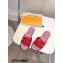 Louis Vuitton LV By The Pool Isola Flat Mules Red 2023