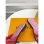 Louis Vuitton LV By The Pool Isola Flat Mules Red 2023