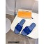 Louis Vuitton LV By The Pool Isola Flat Mules Blue 2023