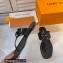 Louis Vuitton Patent calf leather Shake Flat Thong Black 2023