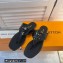 Louis Vuitton Patent calf leather Shake Flat Thong Black 2023