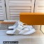 Louis Vuitton Patent calf leather Shake Flat Thong White 2023