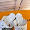 Louis Vuitton Patent calf leather Shake Flat Thong White 2023