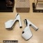 Balenciaga Heel 13cm platform 7cm Camden Sandals calfskin White 2023