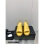Chanel Heel Patent Crumpled Lambskin Sandals G45016 Yellow 2023