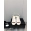 Chanel Heel Patent Crumpled Lambskin Sandals G45016 White 2023