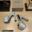 Balenciaga Heel 13cm platform 7cm Camden Sandals rhinestones Silver 2023