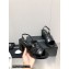 Chanel Heel Patent Crumpled Lambskin Sandals G45016 Black 2023