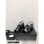 Chanel Heel Patent Crumpled Lambskin Sandals G45016 Black 2023