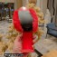 Balenciaga Heel 6.5cm feather-detail mules sandals Red 2023
