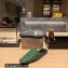 Balenciaga Coated Canvas Cosy BB Mules Green 2023