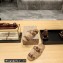Balenciaga Teddy Mules Beige in fake fur and black contrasted Allover Logo 2023