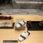 Balenciaga Teddy Mules White in fake fur and black contrasted Allover Logo 2023
