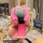 Balenciaga Heel 6.5cm feather-detail mules sandals Pink 2023