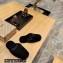 Balenciaga Teddy Faux Fur Mules Black 2023