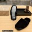 Balenciaga Teddy Faux Fur Mules Black 2023