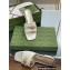 Gucci slide sandals with Tiger head detail hardware 750509 White 2023