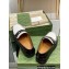 Gucci Interlocking G cut-out loafers 738676 White/Black 2023