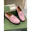 Gucci Interlocking G cut-out loafers 738676 Pink 2023