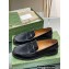 Gucci Interlocking G cut-out loafers 738676 Black 2023
