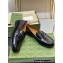 Gucci Interlocking G cut-out loafers 738676 Black 2023