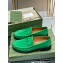Gucci Interlocking G cut-out loafers 738676 Green 2023