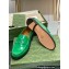 Gucci Interlocking G cut-out loafers 738676 Green 2023