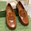 Gucci Interlocking G cut-out loafers 738676 Brown 2023