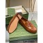 Gucci Interlocking G cut-out loafers 738676 Brown 2023