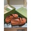 Gucci Interlocking G cut-out sandals 738687 Brown 2023