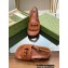Gucci Interlocking G cut-out sandals 738687 Brown 2023
