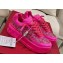 Valentino ONE STUD XL low-top sneakers in nappa leather and Crystals Fuchsia 2023