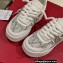 Valentino ONE STUD XL NAPPA LEATHER low-top sneakers in nappa leather and Crystals White 2023