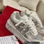 Valentino ONE STUD XL NAPPA LEATHER low-top sneakers in nappa leather and Crystals White 2023