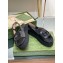 Gucci Interlocking G cut-out sandals 738687 Black 2023