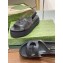 Gucci Interlocking G cut-out sandals 738687 Black 2023