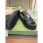 Gucci Interlocking G cut-out sandals 738687 Black 2023