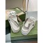 Gucci Interlocking G cut-out sandals 738687 White 2023