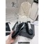 Chanel Calfskin & Suede Calfskin Sneakers G40178 Black 2023