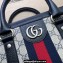 Gucci Ophidia large tote bag 724665 GG Supreme canvas Blue 2023