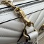 Gucci matelassé chevron leather GG Marmont small top handle bag ‎746319 White 2023