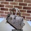 Gucci matelassé chevron leather GG Marmont small top handle bag 746319 Nude 2023